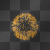 orange fireworks