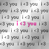 i love you <3