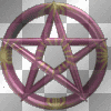 Gold & Purple Pentacle  **d/n/b/**