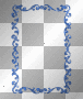 Blue Glitter Frame