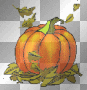 PUMPKIN WITH LEAVES ANIMATED