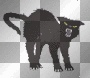 ANIMATED BLACK CAT