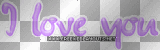 I love you