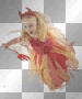 Flying devil girl Flying devil girl
