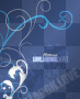 live laugh love blue design bg