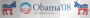 Obama '08 Democrat Donkey Logo