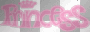 pink princess glitter text