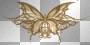 gold butterfly