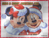 Minnie et Mickey 4 x-mas