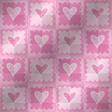 glitter pink heart background