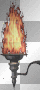 Flaming Torch (right) **d/n/b/**