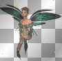 A Beautiful Teal Fairy  **d/n/b/**