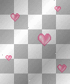Background animated love heart