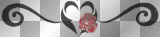 rose rouge coeur noir