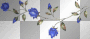 Blue Rose Divider