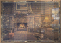 Fireside scene