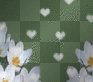 Grreen Hearts & Flowers BG