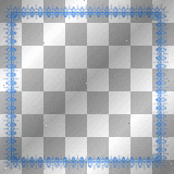 Blue snowflake Frame*gif