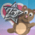 Teddy bear silver blingee