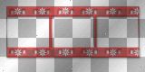 Christmas film Frame red holiday