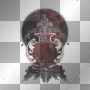 Goth gothic design black red