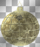 Gold  Xmas Ball