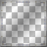 White Transparent Frame With Stars