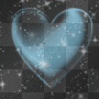 Blue Heart Background
