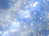 blue sky snow glitter