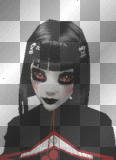 goth chick girl gothic black