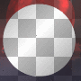 Gothic Red Moon Frame