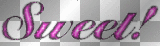 sweet glitter words love cad888
