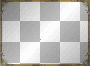 Gold rectangle frame with diamond flowers in corner