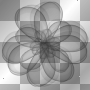 Transparent flower