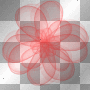 Transparent flower 