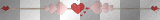 Valentine heart divider red pink
