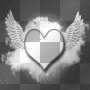 serce  heart transparent valentine