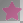 Mini pink star