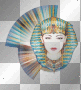 Glittery Egyptian Woman