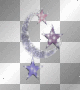 fond glitter transparent scintillant etoile