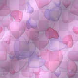 pastel pink heart background