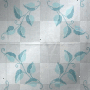VINTAGE WHITE & BLUE HANKIE