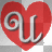 *heart letter u:)