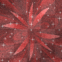 red flower glitter background
