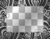 silver heart frame