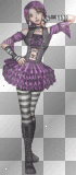 purple punk girl 