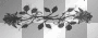 black rose border
