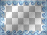 frame cadre transparent contour blue