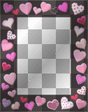 frame cadre transparent heart pink