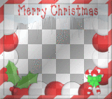 frame cadre transparent merry christmas